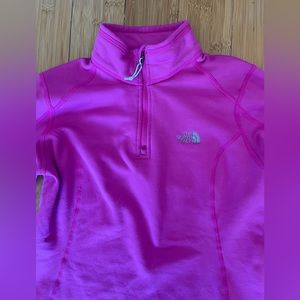 North face quarter zip sz S